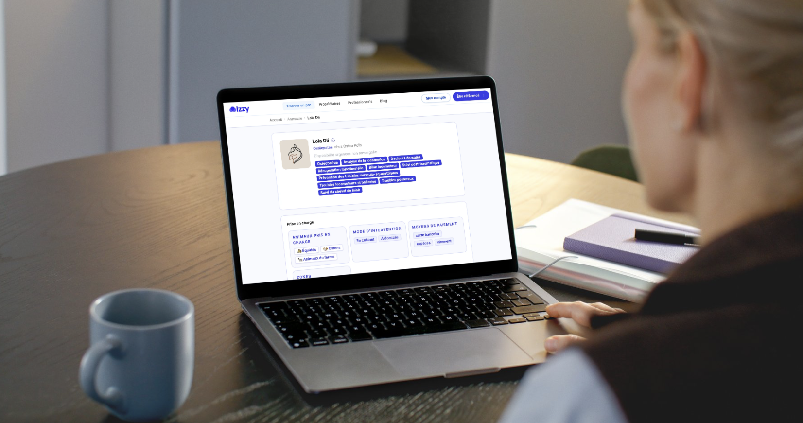 Quoi mettre dans sa fiche professionnelle Izzy Care pour recevoir plus de demandes ?